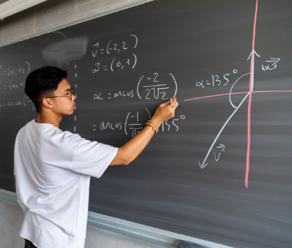 math on whiteboard