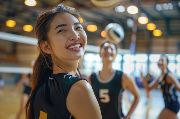 JC student playing sports